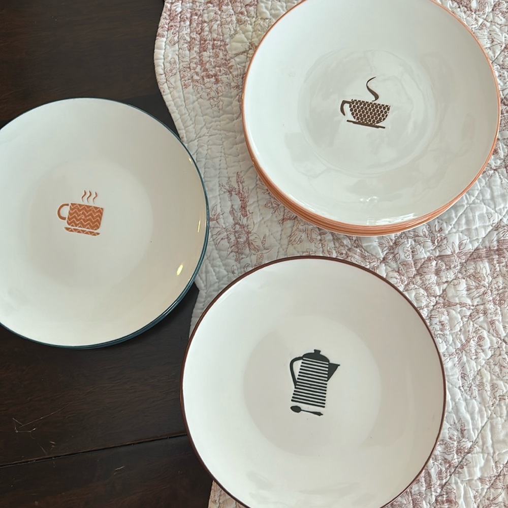 Dessert plates